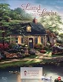 Thomas Kinkade: Land im Licht Kalender 2025: Kunstvoller Wandkalender mit idyllischen Gemälden und Bildzitaten. Einzigartiger Kunst-Kalender. 34 x 44 cm. Hochformat.