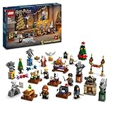 LEGO Harry Potter Adventskalender 2024, Hogwarts Fantasy-Spielzeuge für Kinder, Abenteuer-Spielset mit 7 Minifiguren und 16 Mini-Modellen, vorweihnachtliches Geschenk für Mädchen und Jungen 76438