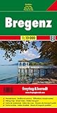 Bregenz, Stadtplan 1:10.000 (freytag & berndt Stadtpläne)