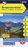 Bregenzerwald: Nr. 01, Outdoorkarte Österreich, 1:35 000: Bregenz - Feldkirch - Gr. Walsertal (Kümmerly+Frey Outdoorkarten Österreich, Band 1)