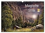 Magische Stille (Wandkalender 2023 DIN A3 quer), Calvendo Monatskalender