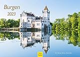 Edition Seidel & Rainer Mirau Burgen Premium Kalender 2023 DIN A3 Wandkalender Europa Deutschland Österreich Großbritannien Italien Bayern Schottland Portugal Burg Schloss Insel Berge