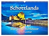 Schottlands Burgen und Schlösser (Wandkalender 2023 DIN A3 quer), Calvendo Monatskalender