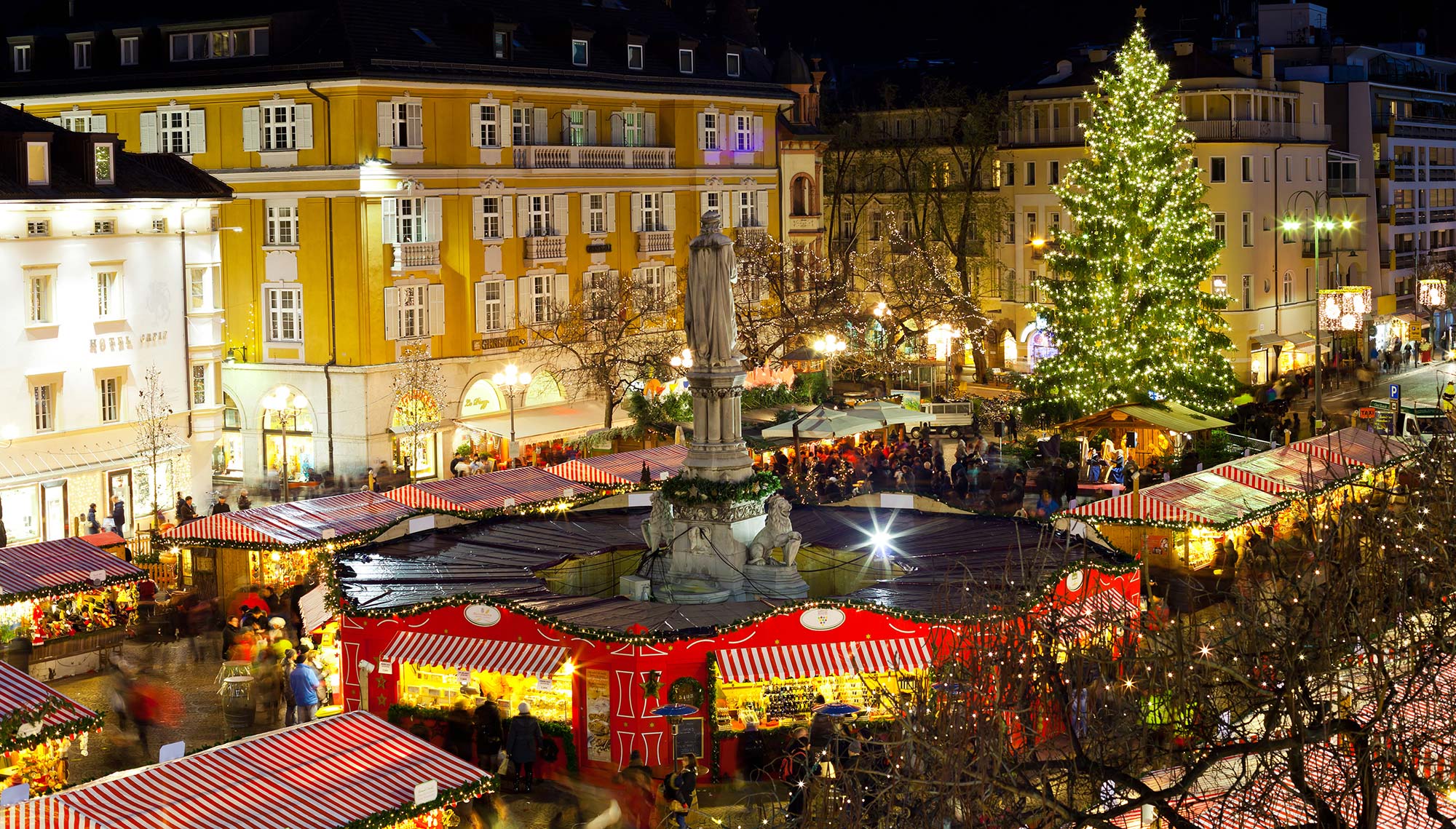 Weihnachtsmarkt in Bozen Italien
