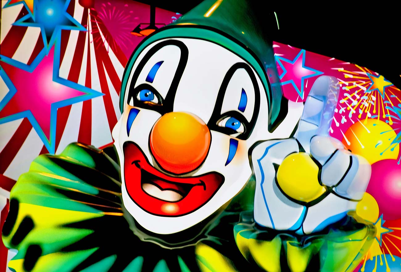 Clown im Zirkus