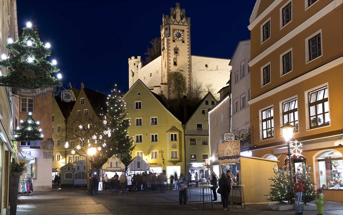 Weihnachtsmarkt in Füssen