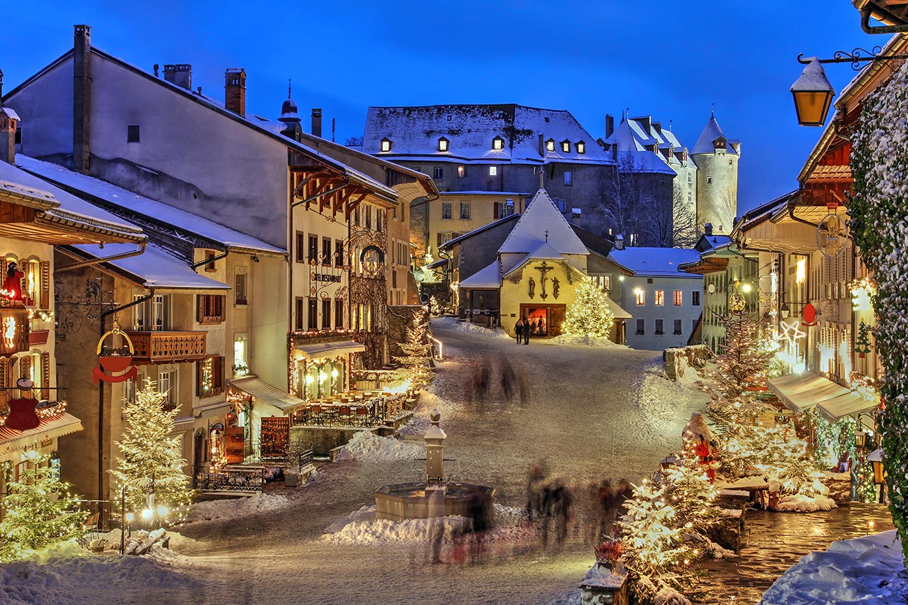 Gruyere Schweiz weihnachten