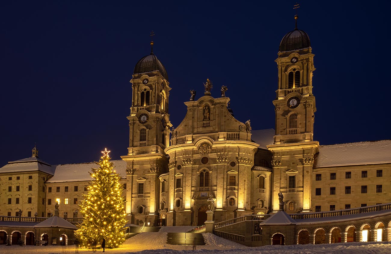 Weihnachtsmarkt Kloster Einsiedeln