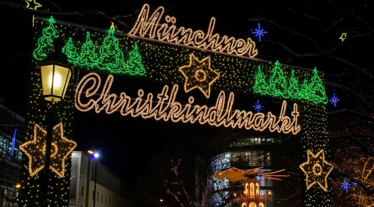 Der bekannteste Christkindlmarkt Münchens am Marienplatz