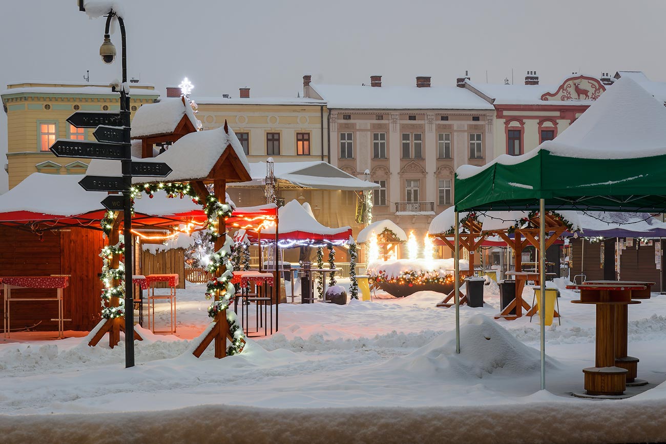 Weihnachtsmarkt in Novy Jicin