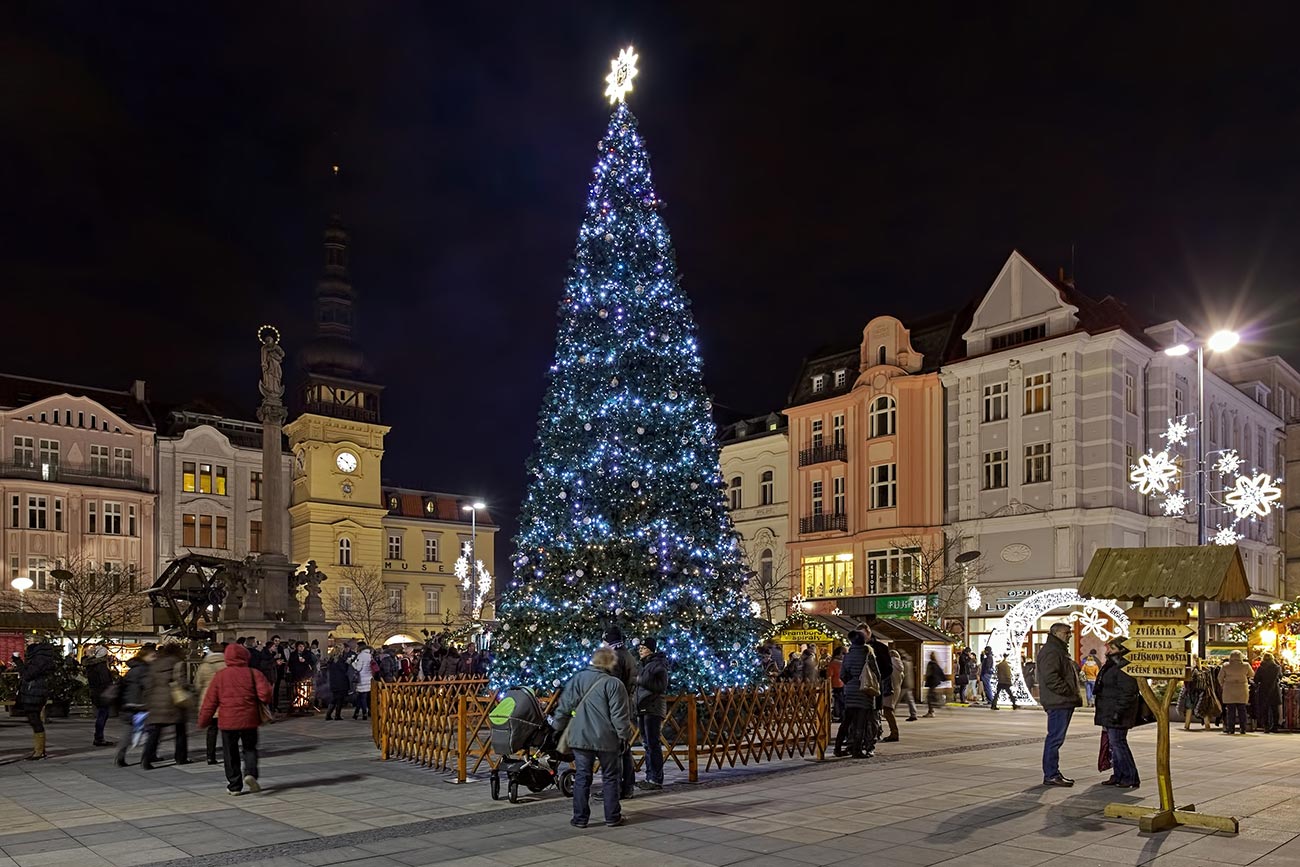 Ostrava Weihnachtsmarkt