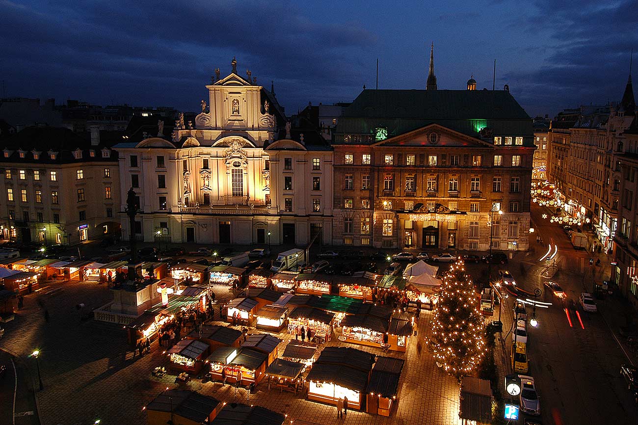 Weihnachtsmarkt am Hof in Wien