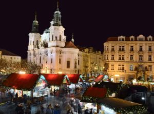 Prager weihnachtsmarkt altsädter Ring