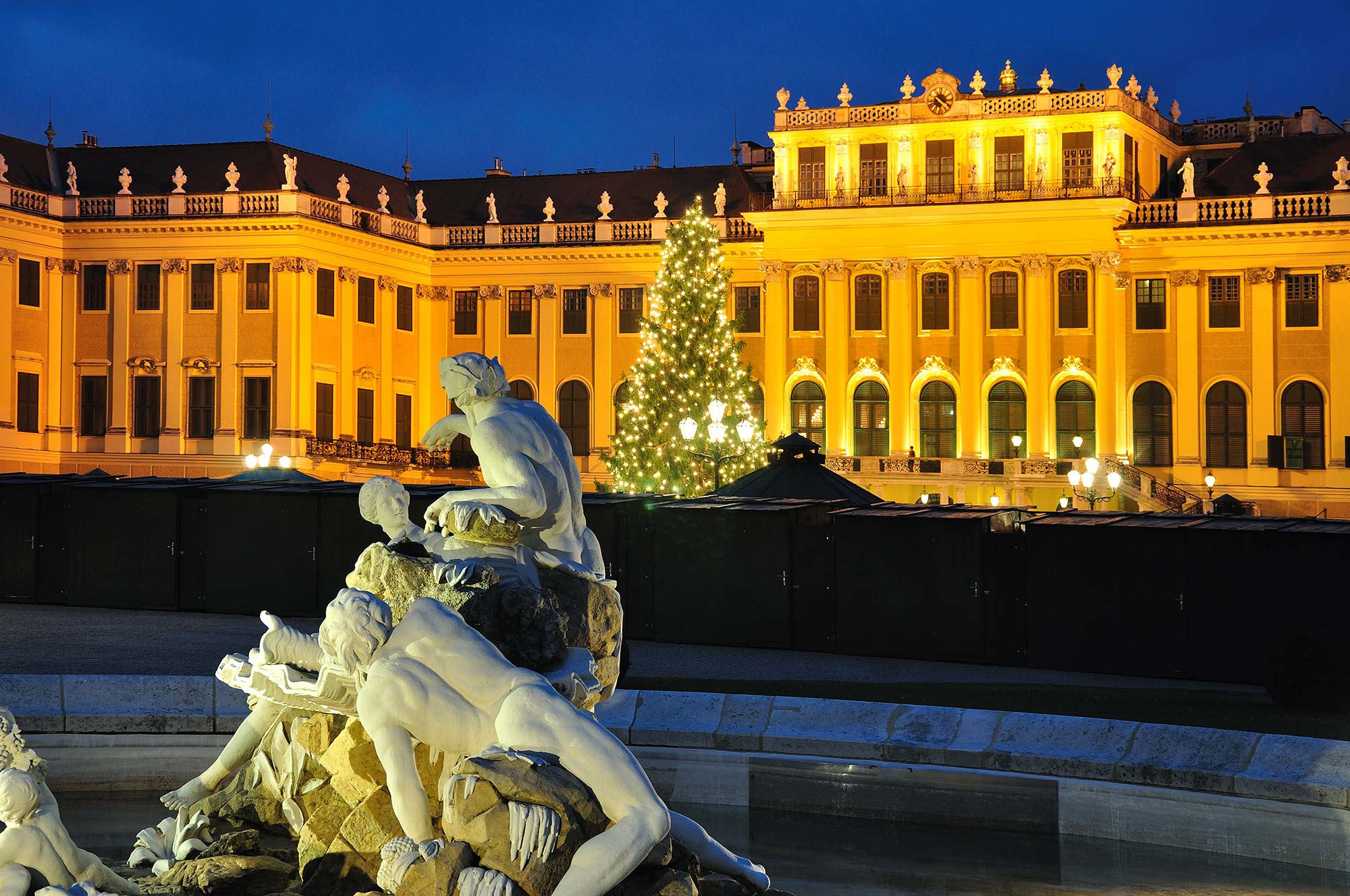 Weihnachtsmarkt Schloss Schönbrunn in Wien